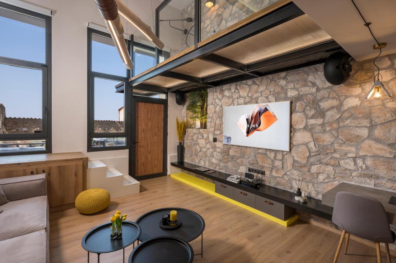 Skins Concept Boutique Apartment 干尼亞 外观 照片